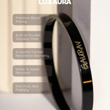 Black Classic Personalised Bracelet