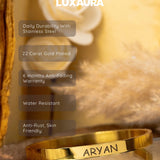 Gold Classic Personalised Bracelet