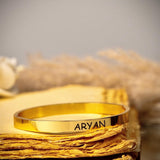 Gold Classic Personalised Bracelet