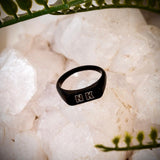 Black Etch Ring