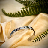 Silver C-Belt Cuff