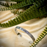 Silver C-Belt Cuff